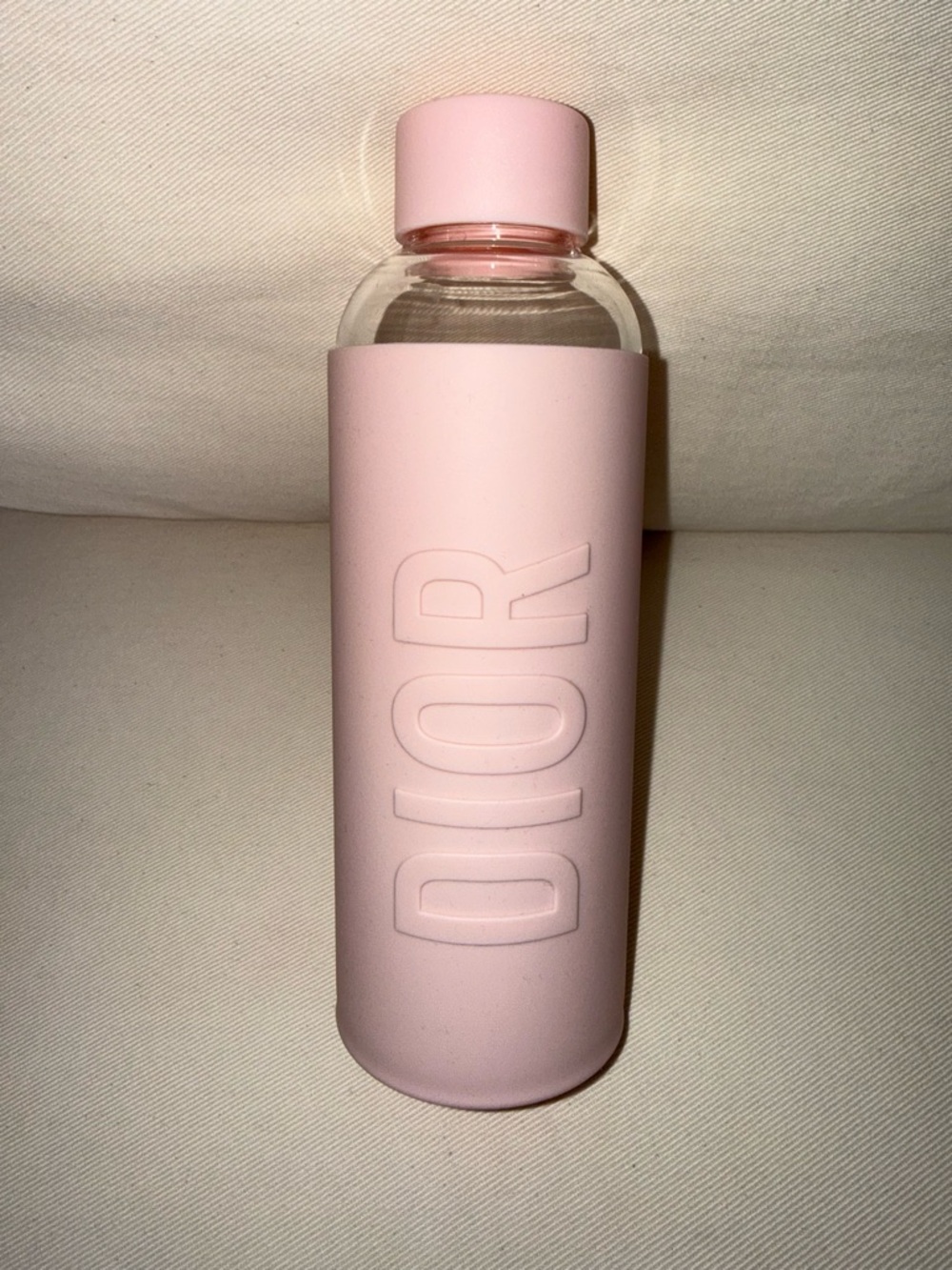 DIOR Glass Water Bottle